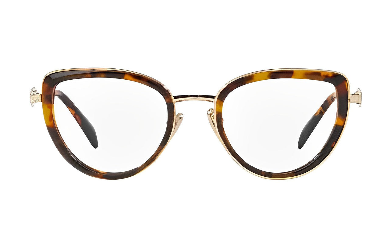 PRADA Alloy Round Eyeglass Frames Women's