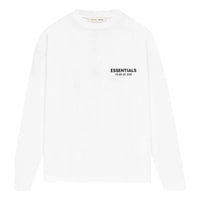 Fear of God Essentials Classic Long-Sleeve T-Shirt 'Bright White' 125AS254202F