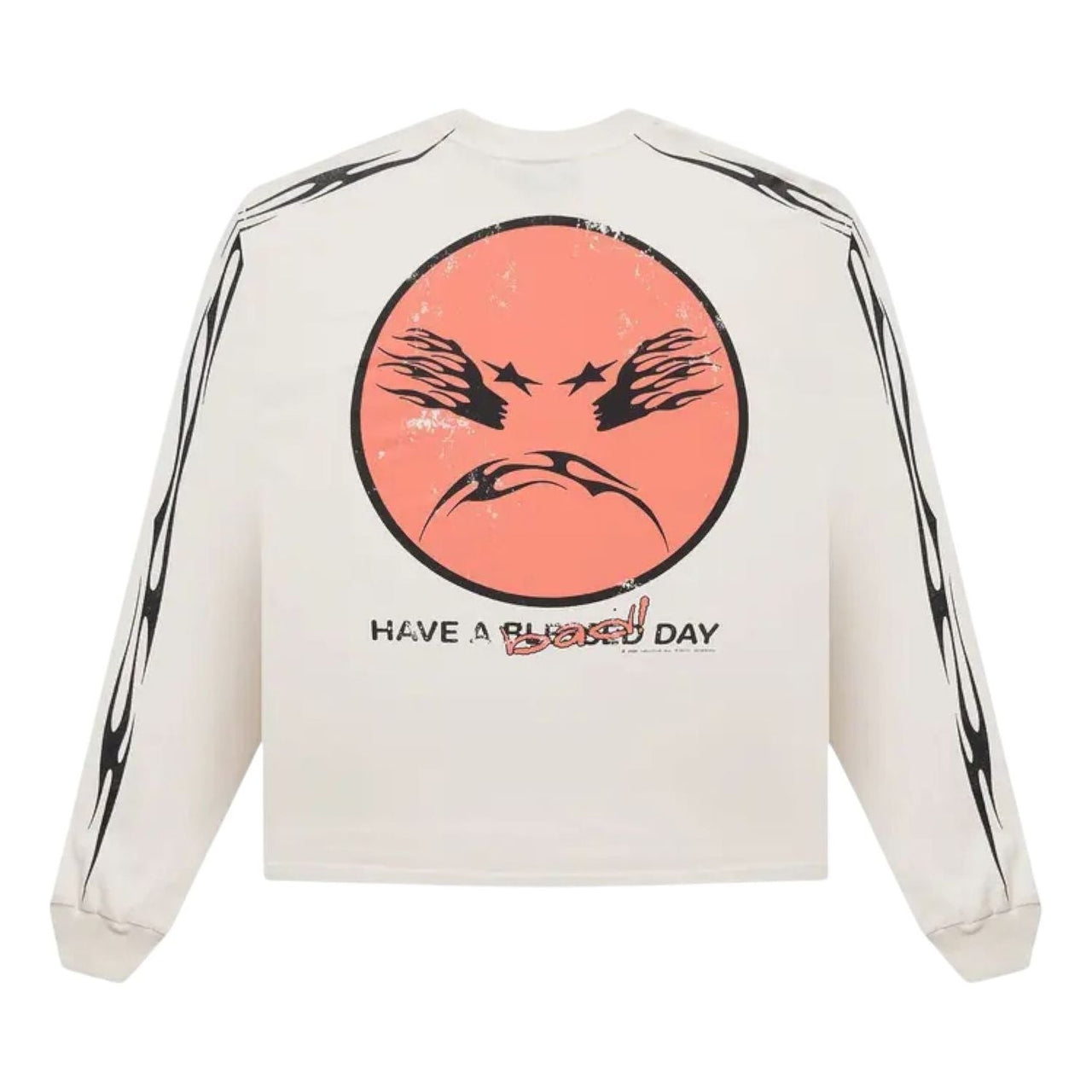 Hellstar Have a Blessed Day Longsleeve 'White' HSUNLS02-WHT