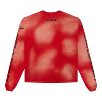 Hellstar H Cursive Logo Long Sleeve 'Red' HS1LS01-RED