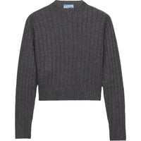 PRADA Cropped Re-Cashmere Sweater