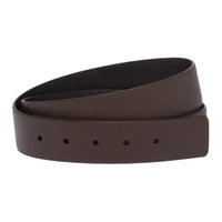 PRADA Logo Decoration, Pin Buckle Leather Belts Men's Brown 3.5cm