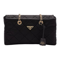 PRADA Re Edition Handbag, Shoulder Bag Nylon Women's Black