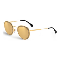 LOUIS VUITTON Metal Round Sunglasses Men's Gold