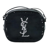 SAINT LAURENT Calfskin Shoulder Bag Regular Women's Black