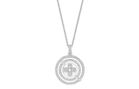 LOUIS VUITTON 18K White Gold Necklaces Women's Silver