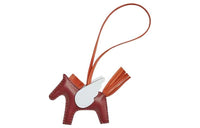 HERMES Hermès Rodéo Pendants Unisex Red