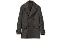 HERMES Coats Men Medium Gray