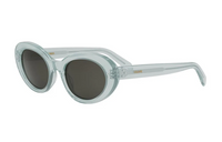 CELINE Acetate Cat Eye Sunglasses Women's Green