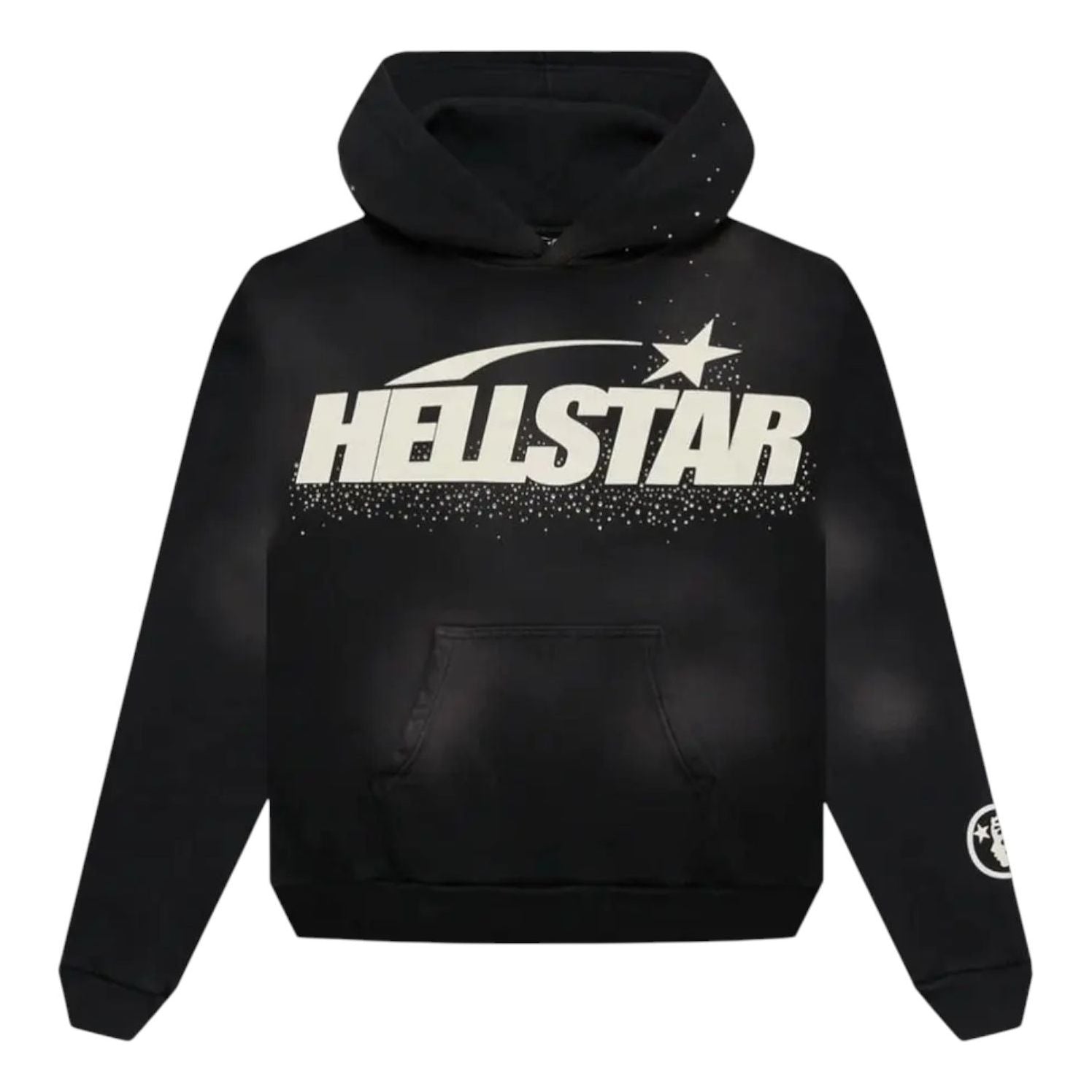 Hellstar Uniform Glitter Hoodie 'Black' HSCCHOO02-BLK
