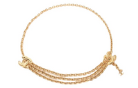 CHANEL Waist Chains Unisex Gold