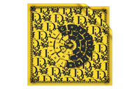 DIOR Silk Scarves Women's Yellow