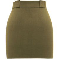 SAINT LAURENT Casual Short Skirts Women's Green