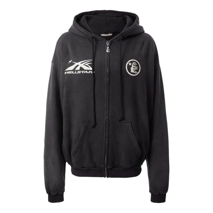 Hellstar HS Logo Zip-Up 'Black' HSCC01HO01-BLK