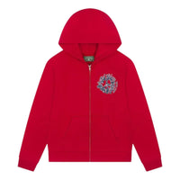 Denim Tears Denim University Zip Hoodie 'Red' SS25TZH10391882