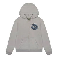 Denim Tears Denim University Zip Hoodie 'Grey' SS25TZH10391881