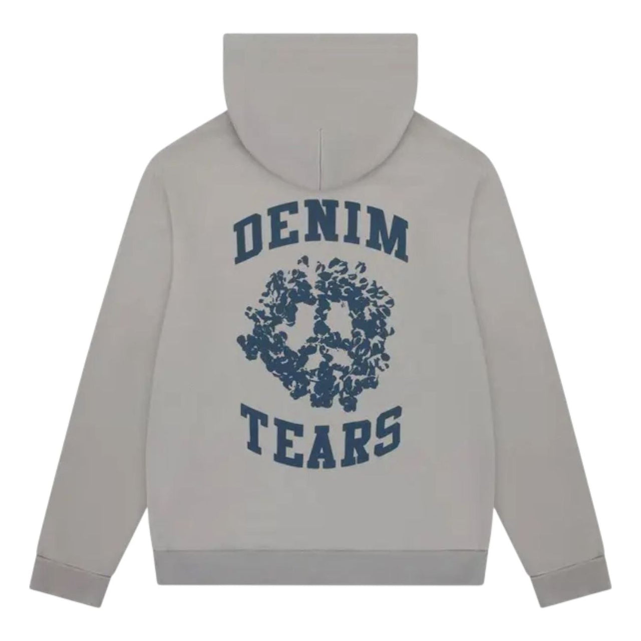 Denim Tears Denim University Zip Hoodie 'Grey' SS25TZH10391881