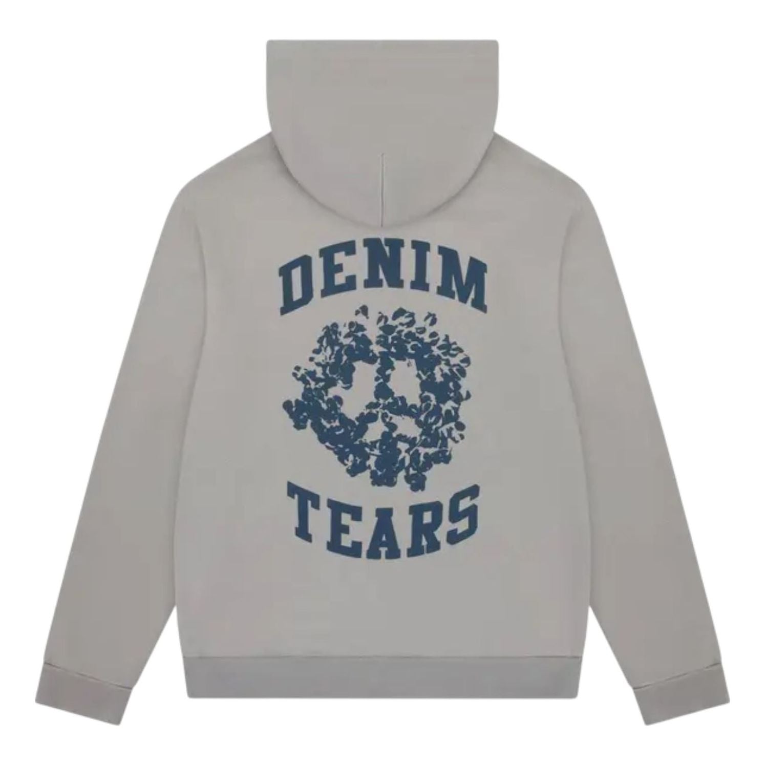 Denim Tears Denim University Zip Hoodie 'Grey' SS25TZH10391881