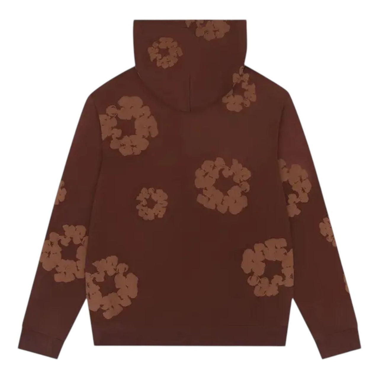 Denim Tears Mono Cotton Wreath Hoodie 'Brown' SS25THD0643