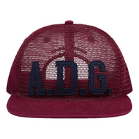 Denim Tears ADG Mesh Cap 'Burgundy' SS25ATR002119