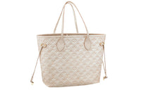 LOUIS VUITTON Neverfull Mm Pale Beige