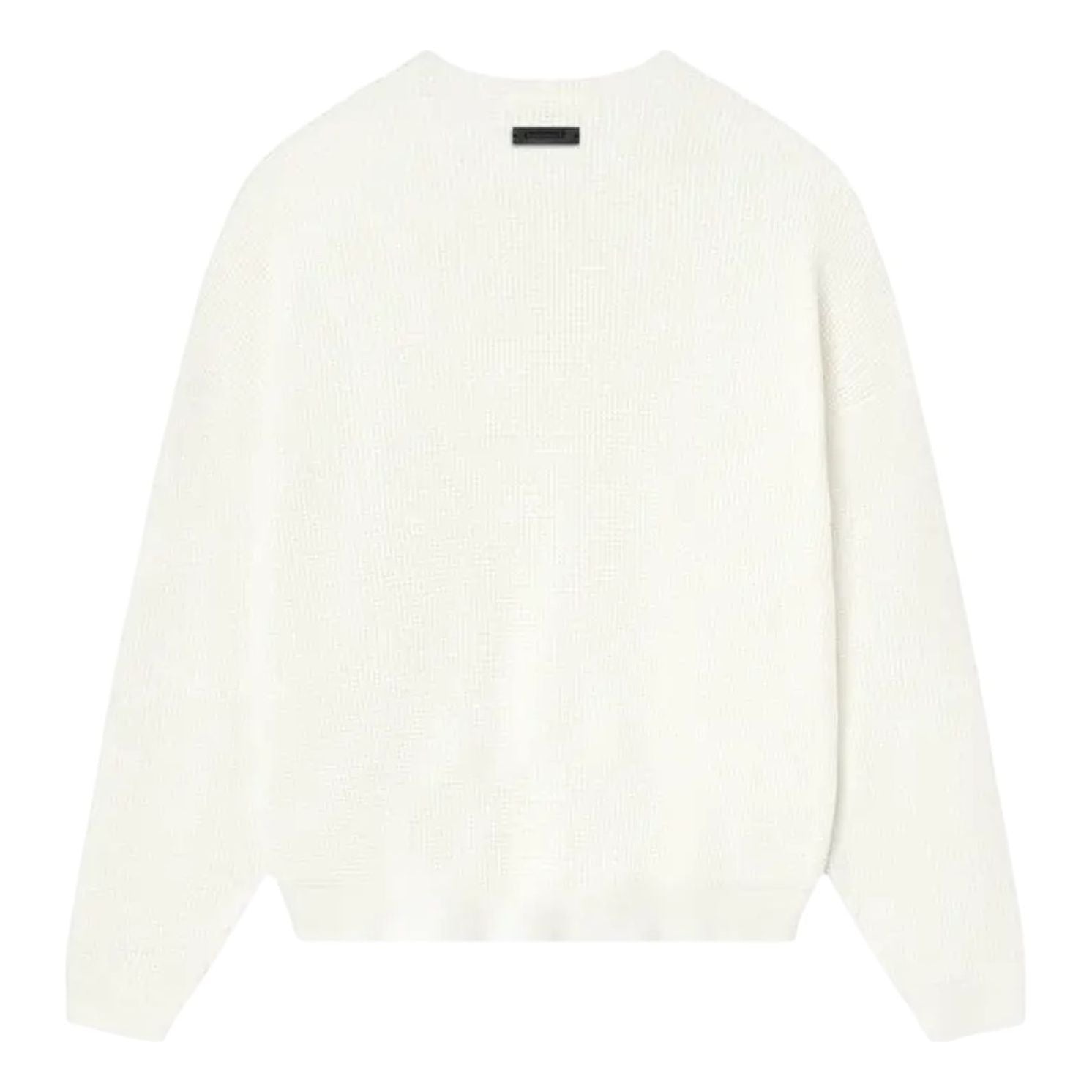Fear of God Essentials Waffle Crewneck Sweater 'Cloud White' 192SP256164F