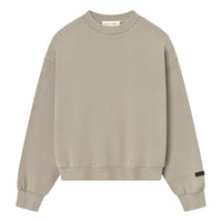 Fear of God Essentials Classic Fit Fleece Crewneck 'Timber' 192SP252041F