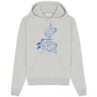 SAINT LAURENT Clown print Hoodie