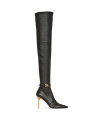 Balmain Women's Otk Boot Robin-Stretch Lambskin