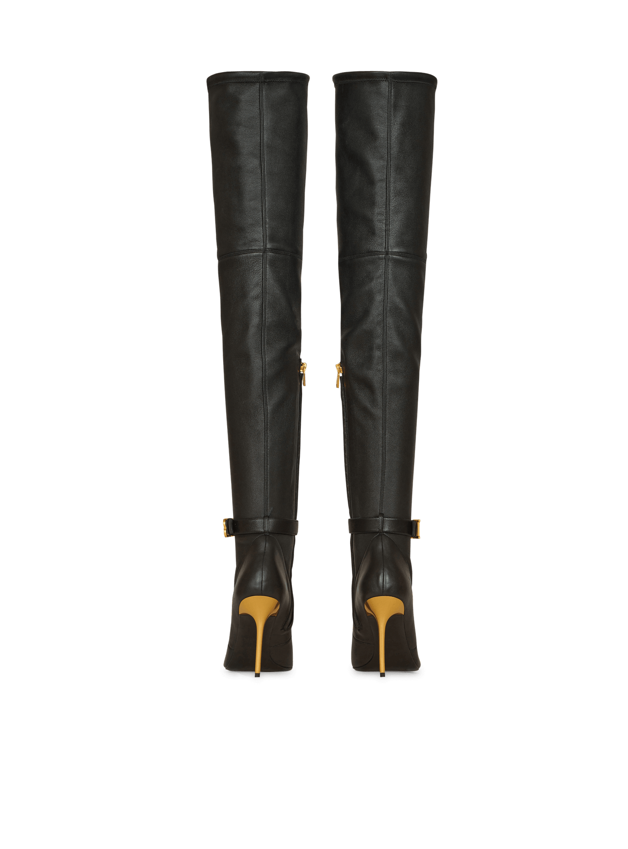 Balmain Women's Otk Boot Robin-Stretch Lambskin
