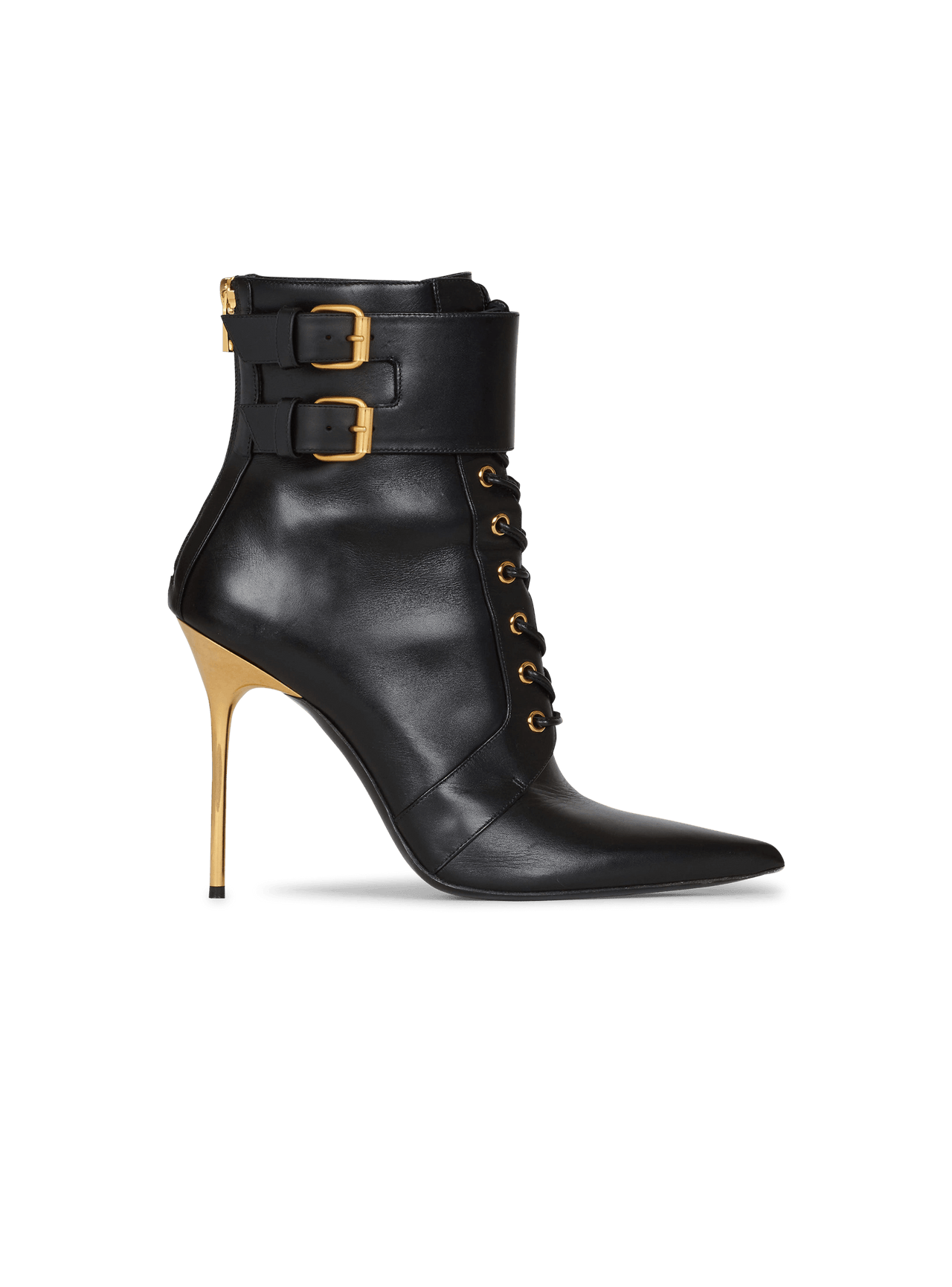 Balmain Women's Ankle Boot Uria-Calfskin