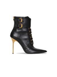 Balmain Women's Ankle Boot Uria-Calfskin