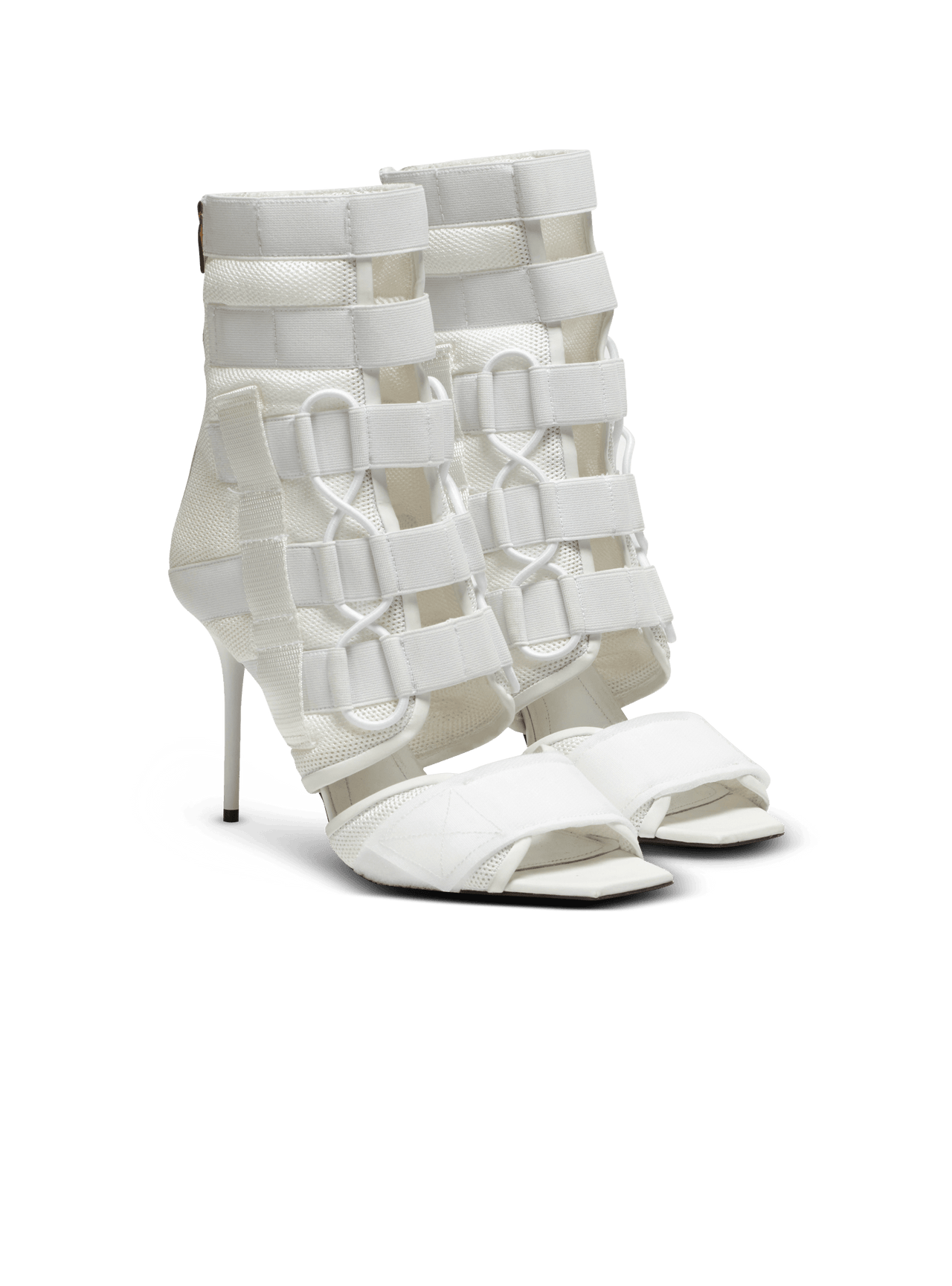 Balmain Women's Sandal Uma-Velcro&mesh