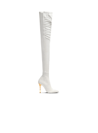 Balmain Women's Otk Boot Moneta-Biker Lambskin