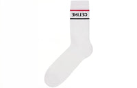 CELINE SS22 Mid-Calf Socks Men's 1 Pack White