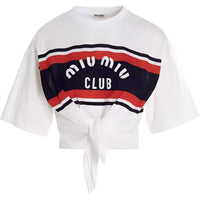 MIU MIU SS22 T-Shirt Women's White