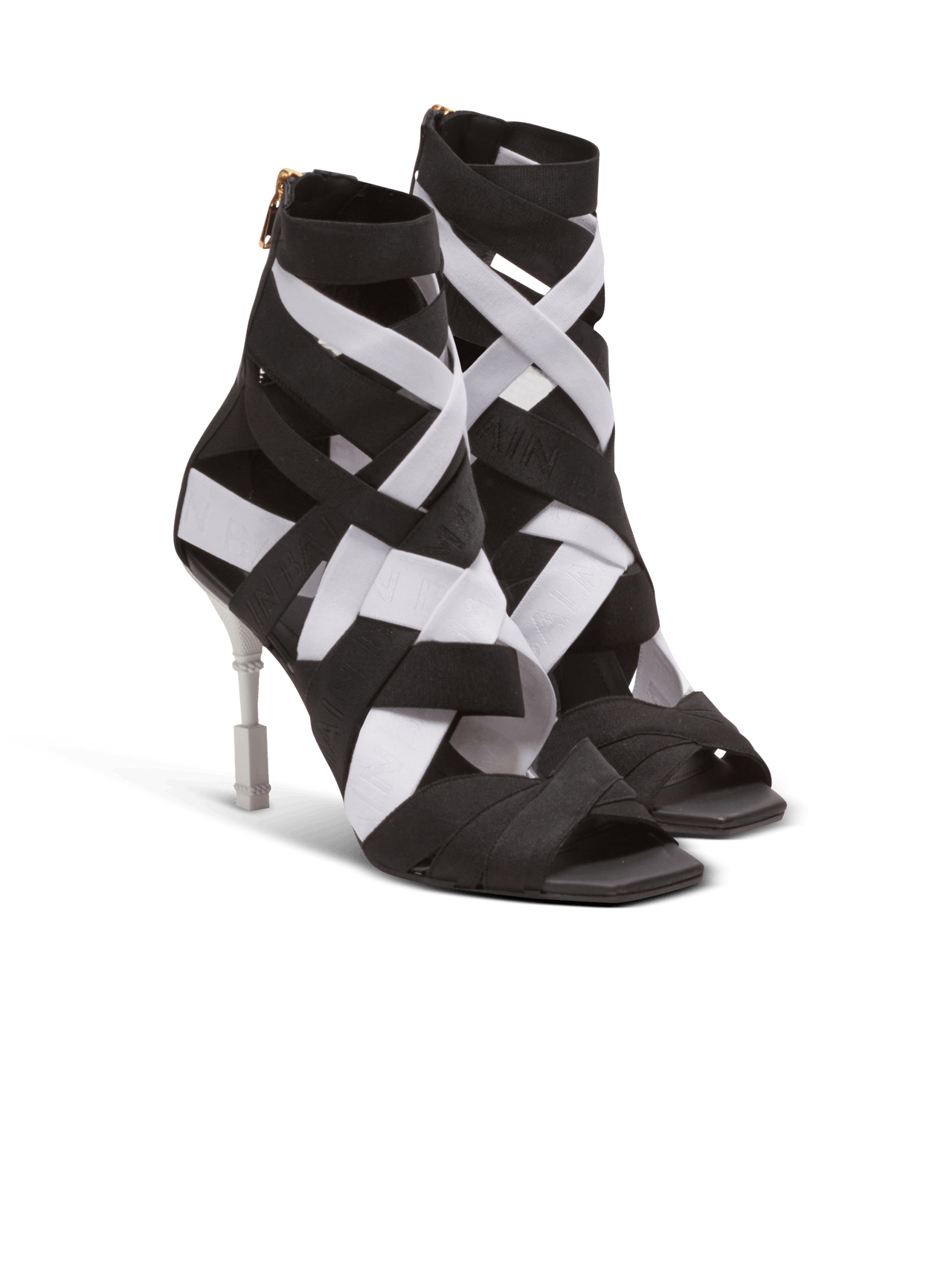 Balmain Women's Sandal Moneta-Elastic&logo