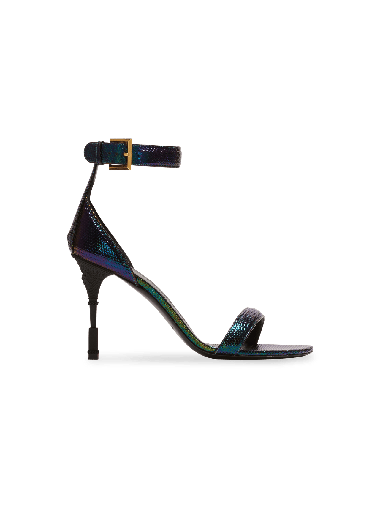 Balmain Women's Sandal Moneta-Iridescent Material