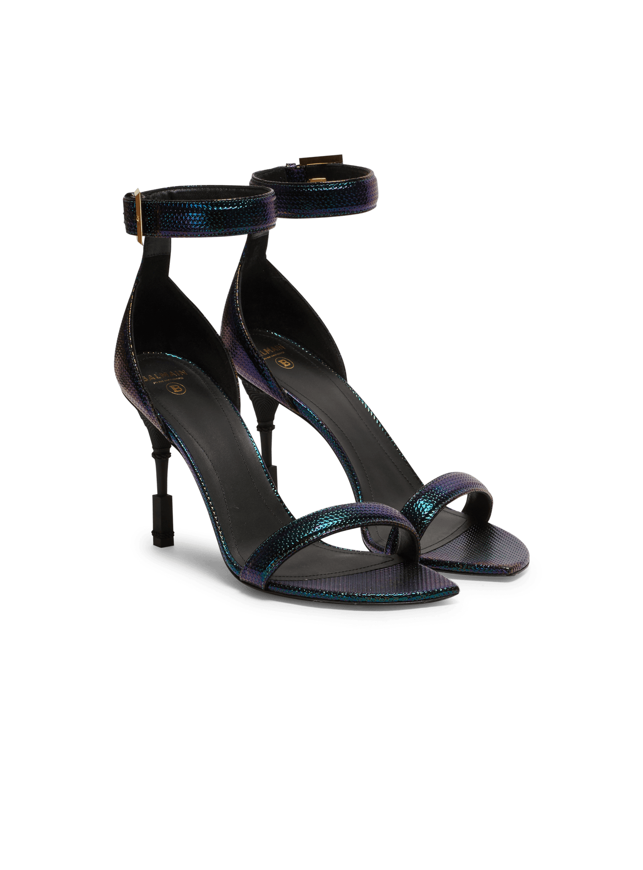 Balmain Women's Sandal Moneta-Iridescent Material