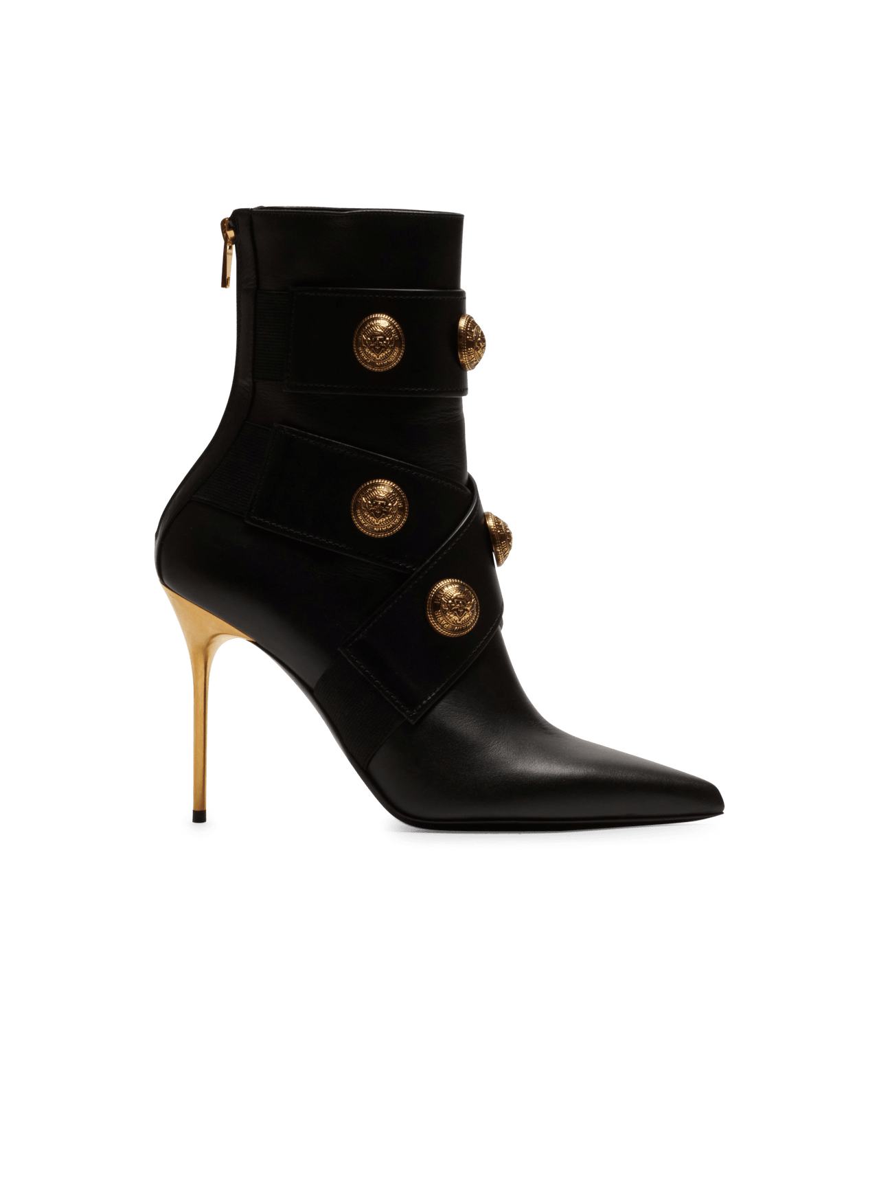 Balmain Women's Ankle Boot Alma-Calfskin