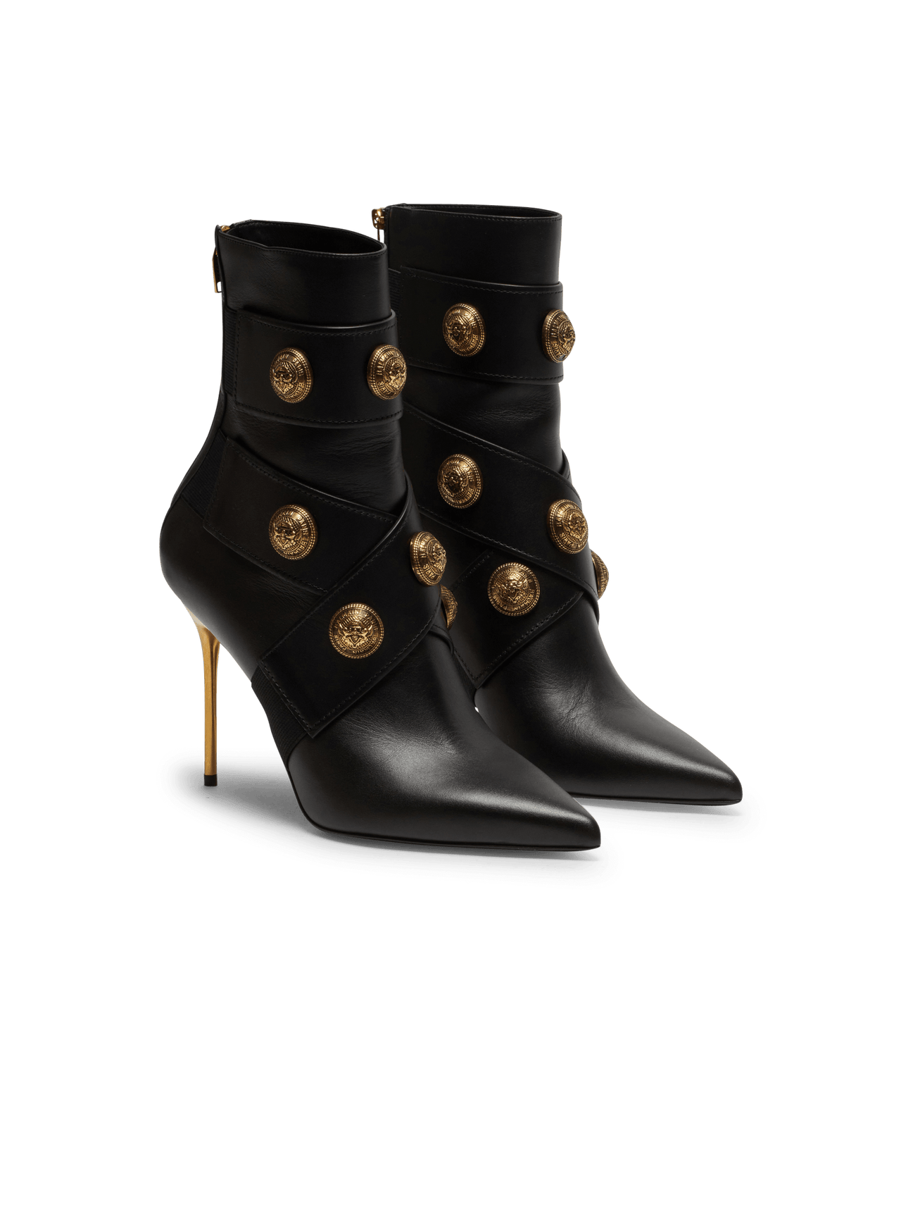 Balmain Women's Ankle Boot Alma-Calfskin