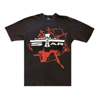 Hellstar Studios Jesus Emblem Tee 'Red' 09357-1SS2504HSJETR-RED