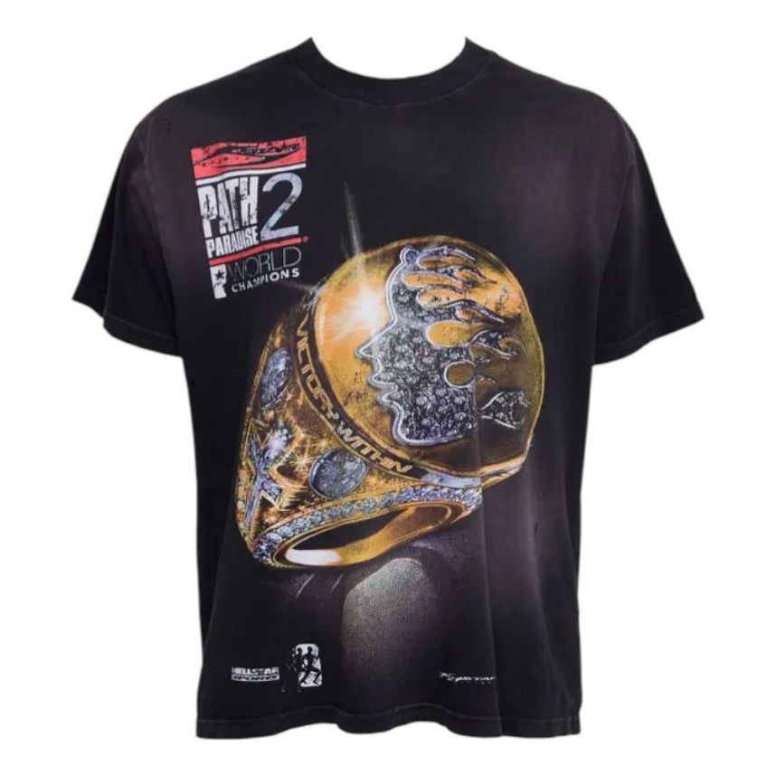 Hellstar Big Rings T-Shirt 'Black' 09357-1SS2504HBRTB-BLAC