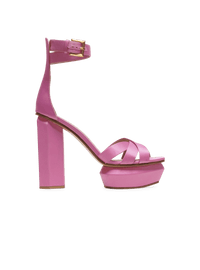 Balmain Women's Platform Sandal Ava-Satin