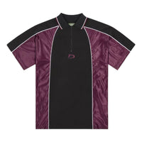 Denim Tears Practice Half Zip Polo 'Black' SS25TKP0011