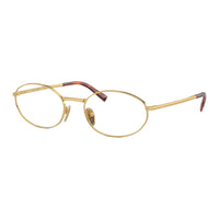 PRADA Metallic Oval-frame Glasses