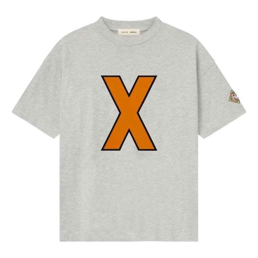 Fear of God Essentials Cuban X-Giants Tee 'Light Heather' 125NL254553F