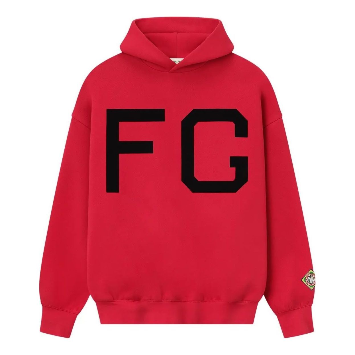 Fear of God Essentials FG Monarchs Hoodie 'Red' 192NL256591F