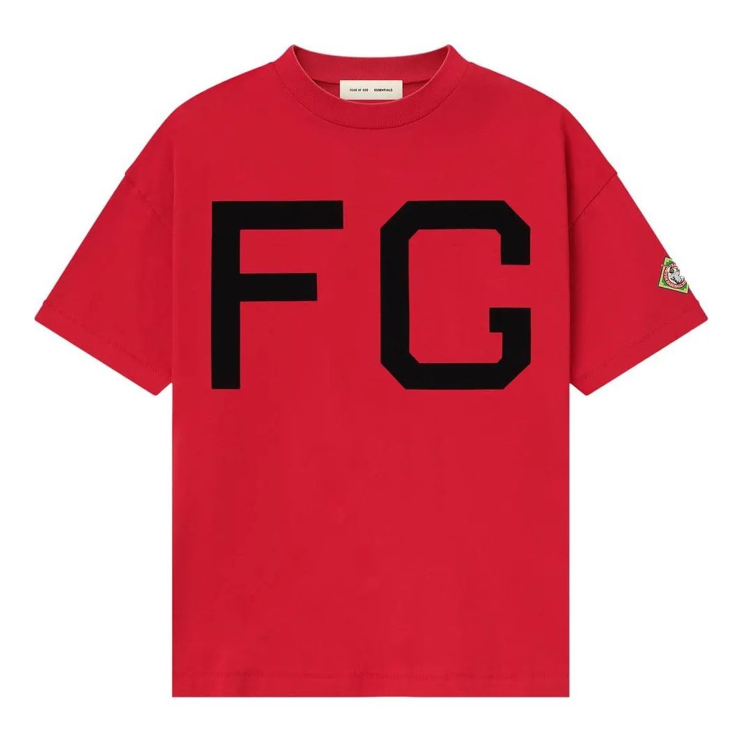 Fear of God Essentials FG Monarchs Tee 'Red' 125NL254551F