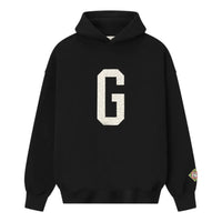 Fear of God Essentials Grays Hoodie 'Black' 192NL256592
